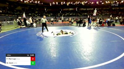 41 lbs Semifinal - Pierre Marrugo, Passaic Valley vs Wyatt Gant, Upper Township