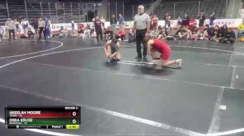 W 117 lbs Round 2 (4 Team) - Piper Carrell, Texas vs Kaylyn Harrill, Nebraska