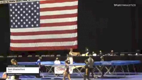 Sam Shackelford - Individual Trampoline, GKSC - 2021 USA Gymnastics Championships