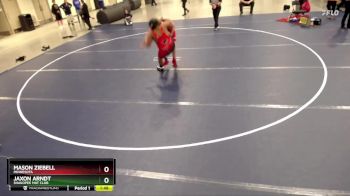 250 lbs 5th Place Match - Jaxon Arndt, Shakopee Mat Club vs Mason Ziebell, Minnesota