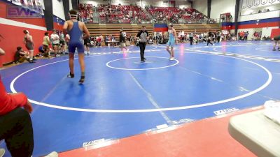 119 lbs Consi Of 8 #2 - Gage Penfield, Collinsville Cardinals vs Alex Cole, Sapulpa High School