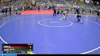 162 lbs Semis & 1st Wrestleback (8 Team) - Daniel Olivia, Tualatin vs Hung Le, David Douglas