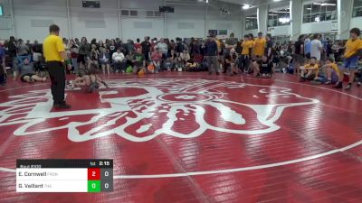 96 lbs Pools - Eli Cornwell, Front Royal W.C. vs Grayson Vaillant, The Asylum Yellow