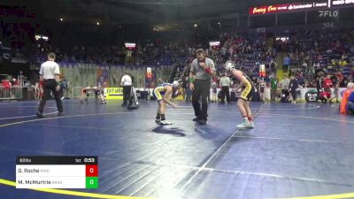 82 lbs Quarterfinal - Greyson Roche, Ringgold vs Maxon McMurtrie, Bradford