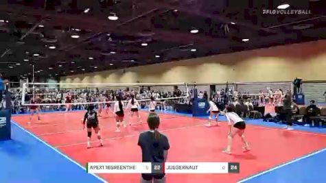 APEX1 16GREENTHE vs JUGGERNAUT - 2022 JVA West Coast Cup presented by Nike