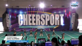 G Force Cheer - Mini Glitters [2024 L1 Mini - Novice - Restrictions Day 1] 2024 CHEERSPORT Toms River Classic