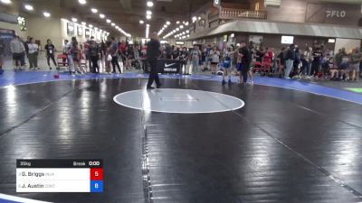 35 kg Quarters - Gwen Briggs, Inland Elite Wrestling Club vs Jon Luke Austin, Contenders Wrestling Academy