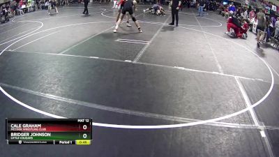 150 lbs Cons. Round 1 - Cale Graham, McCook Wrestling Club vs Bridger Johnson, Little Cougars