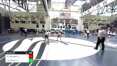 121 lbs Round Of 32 - Ryder Campbell, Bethlehem Catholic vs Santino Danise, Hanover Park