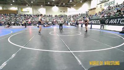 195 lbs Round Of 32 - Antonio Pucci, Walnut Creek Wrestling Club vs Leimana Fager, Corner Canyon Chargers