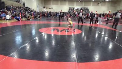 45 lbs Round 1 - Roman Graham, Zimmerman Wrestling Club vs Jaxon Cardinal, MN Elite