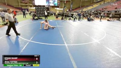 113 lbs Cons. Semi - Ethan Sharp, Utah vs Ryan Totten, Michigan Revolution Wrestling Club