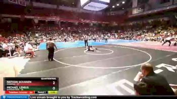 126 lbs D1 - Quarter-finals (fri 5:30 P.m.) - Michael Lenius, Germantown vs Nathan Schanen, Muskego