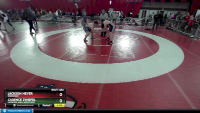 285 lbs Semifinal - Jackson Meyer, Wisconsin vs Cadence Zwiefel, LaCrosse Area Wrestlers