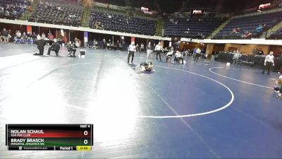 90 lbs Cons. Round 3 - Brady Brasch, Immortal Athletics WC vs Nolan Schaul, USA Mat Club