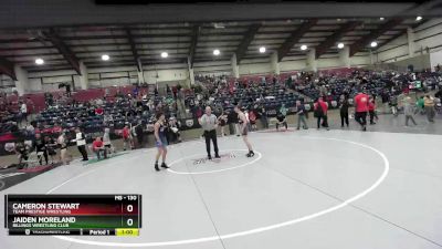 130 lbs Cons. Round 2 - Jaiden Moreland, Billings Wrestling Club vs Cameron Stewart, Team Prestige Wrestling