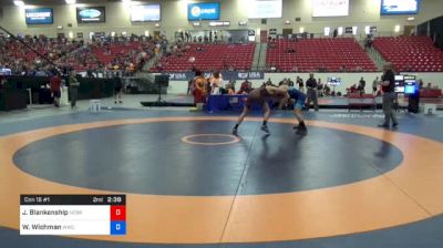 74 kg Con 16 #1 - Johnny Blankenship, Nebraska vs Wilder Wichman, Warhawk Wrestling Club