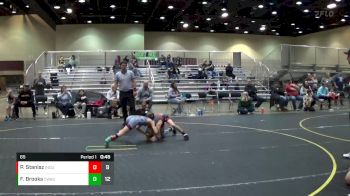 65 lbs Finals (8 Team) - Parker Stanisz, Indiana Outlaws vs Forest Brooks, Contenders WA Green