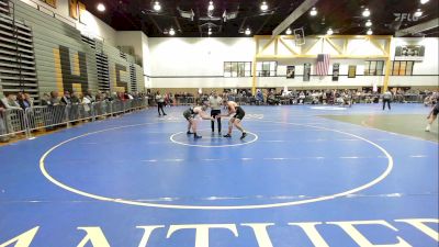 174B lbs Rr Rnd 1 - Anthony DeRosa, Bloomsburg vs Kent McCombs, Army