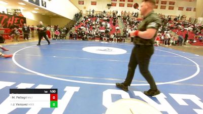 215 lbs Final - Mason Pellegri, Milton vs Jerameel Vazquez, Hampden Charter East