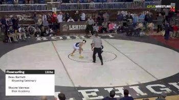 132lbs Final: Beau Bartlett, Wyoming Seminary vs Shayne Van Ness, Blair