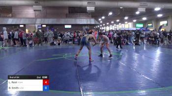 74 kg Rnd Of 64 - Laird Root, Poway High School Wrestling vs Benjamin Smith, Lancaster Alliance Wrestling Club (LAW)