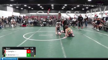 85 lbs Round 1 (8 Team) - Cole Caniglia, Aggression Legionaries vs Brandon Bickerton, POWA (CO)