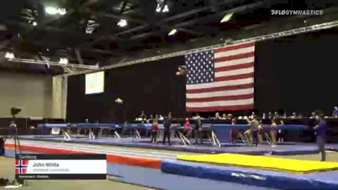 John White - Tumbling, Sonshine Gymnastics. - 2021 USA Gymnastics Championships