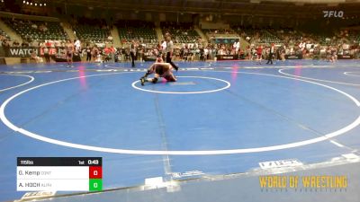 115 lbs Consi Of 32 #2 - Gavyn Kemp, Contender Wrestling Academy vs Adam HOCH, Alpha Elite, Mi