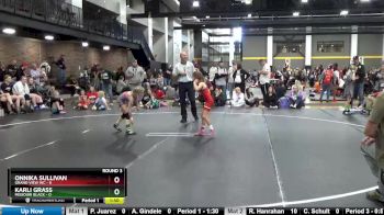 52 lbs Round 3 (4 Team) - Onnika Sullivan, Grand View WC vs Karli Grass, Missouri Black