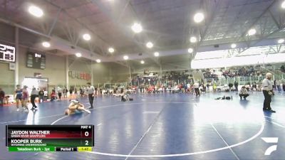 157 lbs Champ. Round 1 - Jaydon Walther, Green River Grapplers vs Kooper Burk, Wyoming Underground