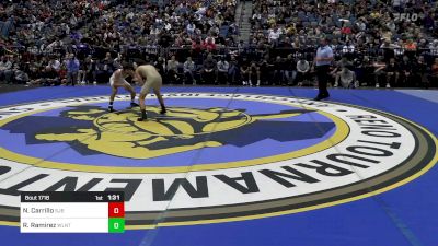 120 lbs Final - Nathan Carrillo, St John Bosco vs Ronnie Ramirez, Walnut