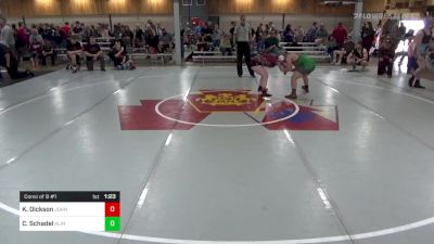 171 lbs Consi Of 8 #1 - Keilanna Dickson, Johnson City vs Cayne Schadel, Klingerstown