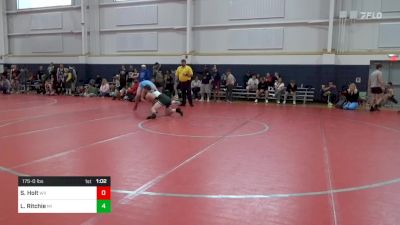 175-O lbs Quarterfinal - Seth Holt, WV vs Logan Ritchie, MI