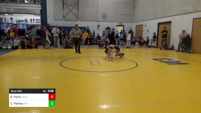 66 lbs Quarterfinal - Grayden Paris, Orchard WC vs Cole Palma, Neighborhood WC