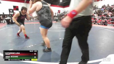 235 lbs Quarterfinal - Anna Bozanic, Liberty vs Katherine Luna, Downey