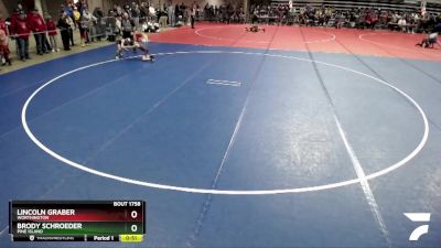 64 lbs Semifinal - Brody Schroeder, Pine Island vs Lincoln Graber, Worthington