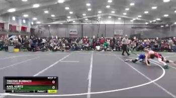 132 lbs Placement Matches (8 Team) - Kael Kurtz, Iowa Black vs Tristan Burbach, Nebraska Red