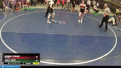 110 lbs Semifinal - Korbin Turner, Millard vs Krew Venz, Morgan Wrestling Club