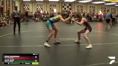 130 lbs Cons. Round 3 - Nate Pass, Smitty`s Barn vs Ryan Maiorana, Walt Whitman