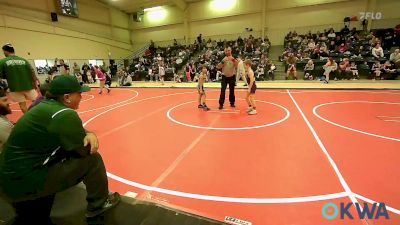 58 lbs Rr Rnd 4 - Abel Glover, Vian Wrestling Club vs Dominic Guerrero, Brushy Wrestling Club