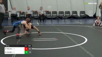 58 lbs Rr Rnd 1 - Brady Maneri, CTWAY vs Bam Cordel, Kraken