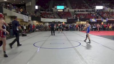 109 lbs Champ. Round 3 - Jake Glaser, Dickinson Wrestling Club vs Evan Ketterling, Lockwood Wrestling Club