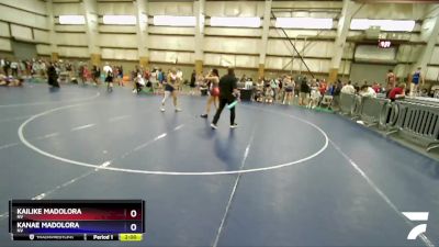 112 lbs Cons. Round 4 - Kailike Madolora, NV vs Kanae Madolora, NV