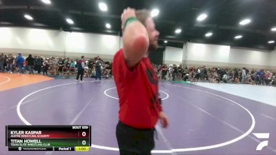 66-67 lbs Round 3 - Titan Howell, Texas Elite Wrestling Club vs Kyler Kaspar, Austin Wrestling Academy