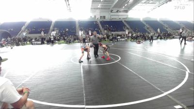 82 lbs Quarterfinal - Nixen Thiele, Cvbjj vs Luke DeGroat, Dominate Club Wrestling