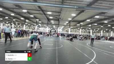 175 lbs Quarterfinal - Tyler Spatola, Grindhouse WC vs Garrett Haney, Unattached