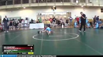 71 lbs Semis & 3rd Wb (16 Team) - Bo Courtney, Oklahoma Outlaws GR Red vs Anthony Curlo, New Jersey