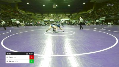 167 lbs Round Of 16 - Ronin Davis, Liberty (Bak) vs Adrien Reyes, Clovis