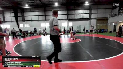 138 lbs Semifinal - Jaxon Martin, Defiant vs Matthew Kaiser, Pit Bull Wrestling Academy